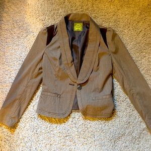 Sashimi brown blazer, size S